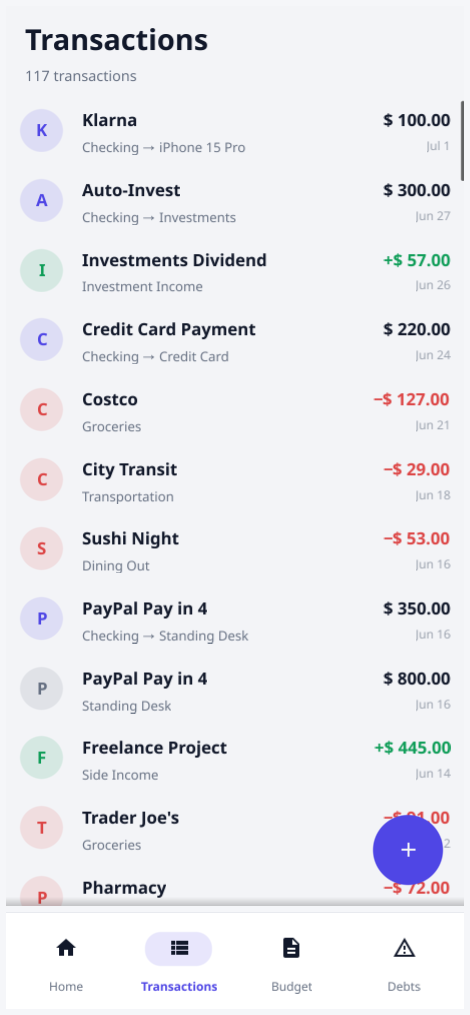 Mobile transactions